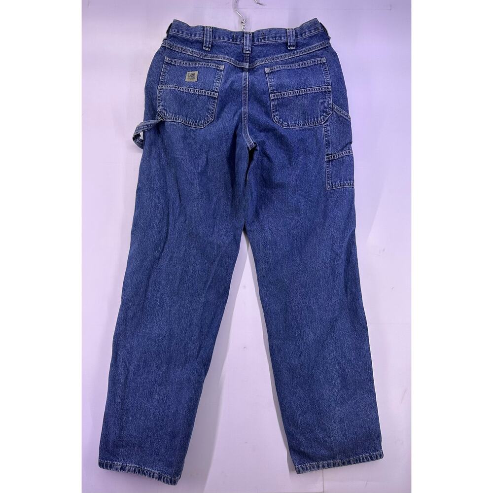 Lee Dungarees Carpenter Blue Work Jeans Size 34